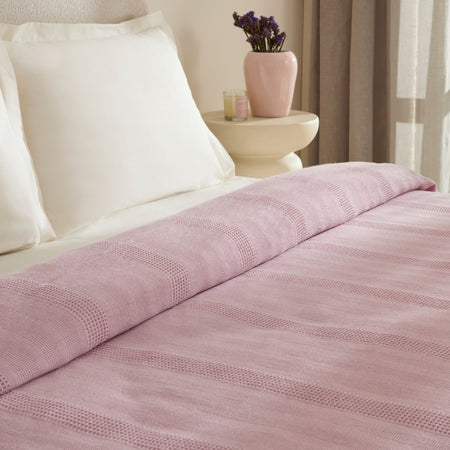 Karaca Home Layna Ecocell Double Single Quilted Blanket, Plum - MALLTURK