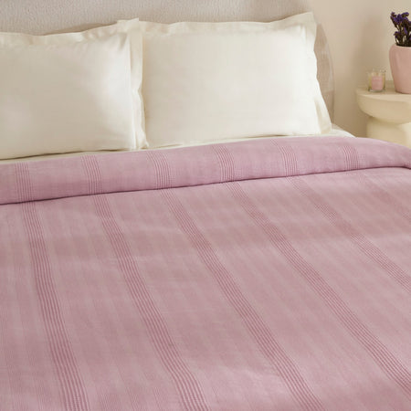 Karaca Home Layna Ecocell Single Quilted Blanket, Plum - MALLTURK