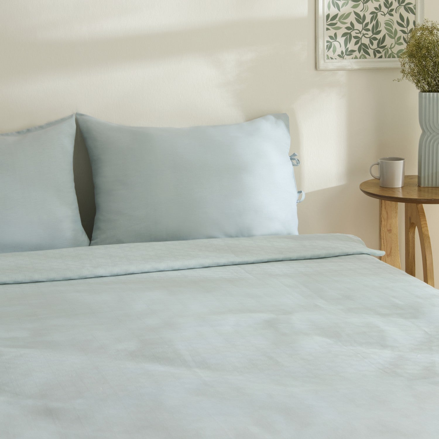 Karaca Home Sarra Britli Bamboo Double Bed Quilt Set Mint - MALLTURK