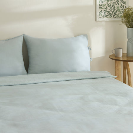 Karaca Home Sarra Britli Bamboo Double Bed Quilt Set Mint - MALLTURK