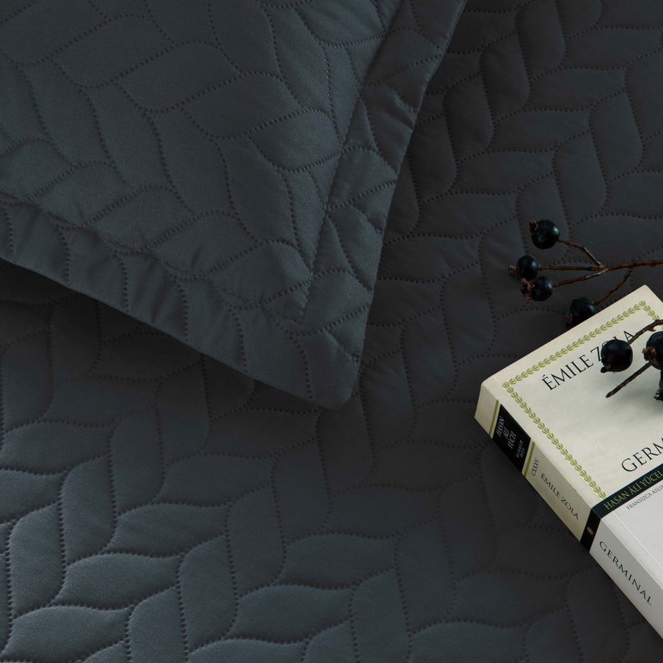 Tac Glory Bedspread Black Double Size - MALLTURK