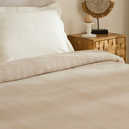 Karaca Home Layna Ecocell Single Quilted Blanket, Beige - MALLTURK