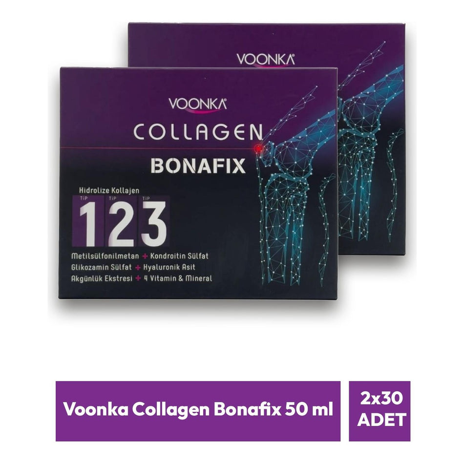 Voonka Collagen Bonafix 50 ml 30 Pack 2 Pack - MALLTURK