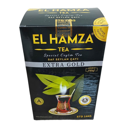 El Hamza Tea Extra Gold 1 pieces 800 g'lik Ithal tea (Special Saf Seylan tea) - MALLTURK