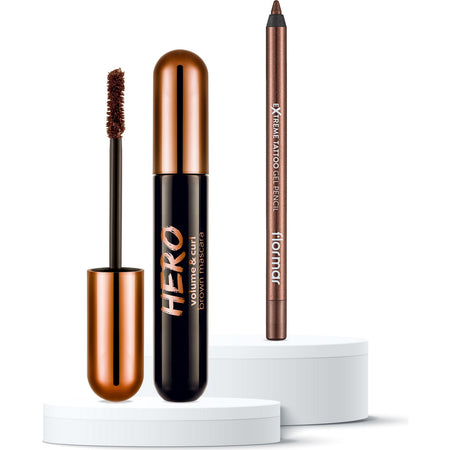 Flormar Glitzy Brown Makeup Set