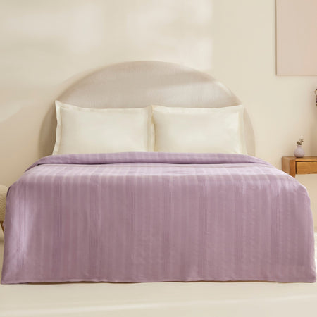 Karaca Home Layna Ecocell Double Single Quilted Blanket Lilac - MALLTURK
