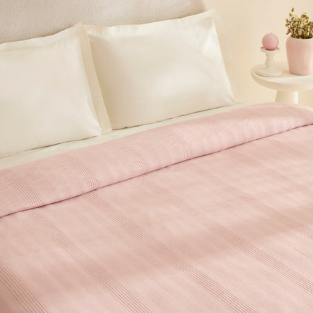 Karaca Home Layna Ecocell Single Quilted Blanket, Powder Pink - MALLTURK