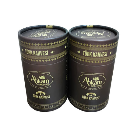 HilalpakAhkam Coffee Turkish Coffee, 1 x 400g (GiFT BOX) - MALLTURK
