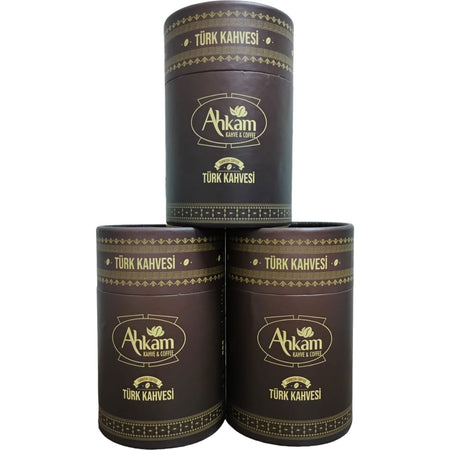HilalpakAhkam Coffee Turkish Coffee, 1 x 400g (GiFT BOX) - MALLTURK