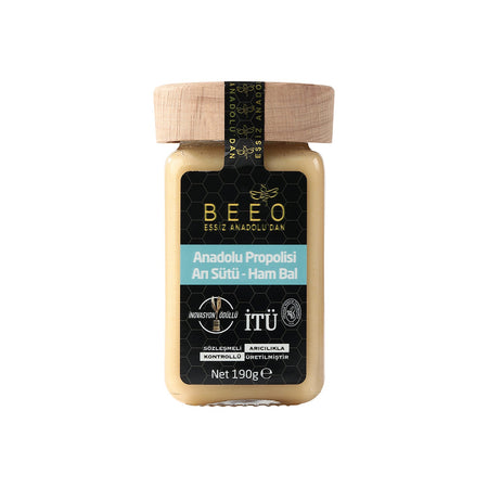 BEE'O Propolis Royal Jelly Raw Honey Family Pack