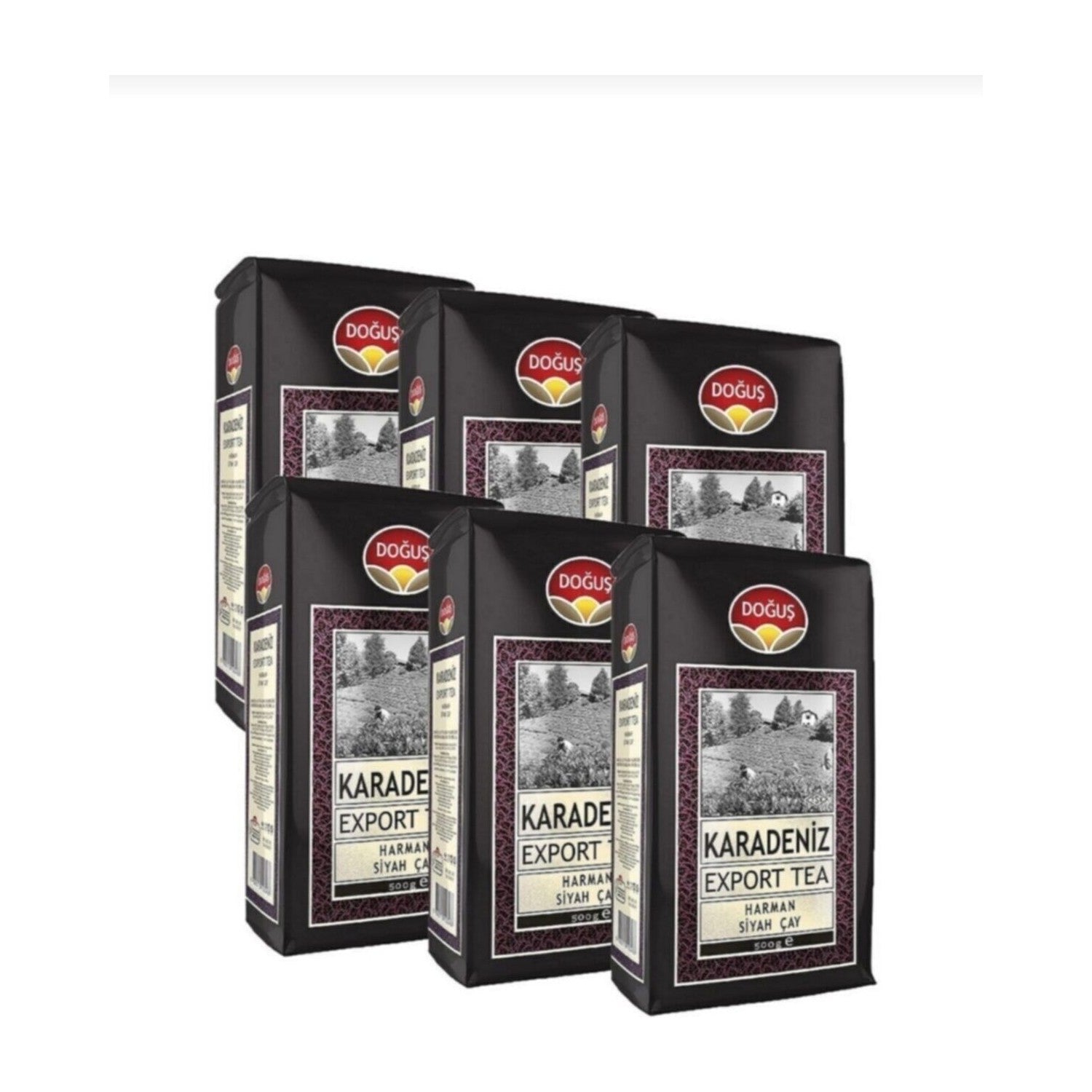 Dogus Export Karadeniz loose leaf tea 6 x 500 g - MALLTURK