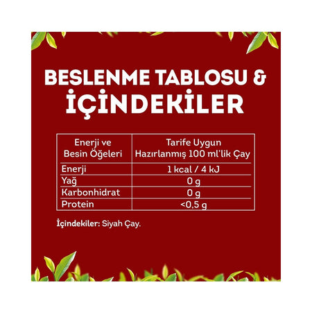 Lipton Extra Dem loose leaf black tea 1 kg Ozel Seri quality aroma with Taze Dem - MALLTURK