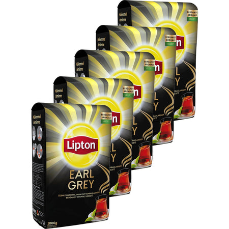 Lipton Earl Grey loose leaf tea 5 kg bergamot flavored quality Ozel Seri product - MALLTURK