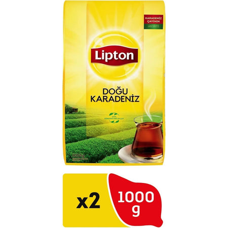 Lipton Dogu Karadeniz bergamot flavored black tea 2 kg quality natural leaf tea - MALLTURK