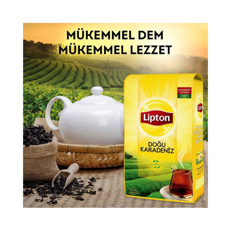 Lipton Dogu Karadeniz bergamot flavored black tea 2 kg quality natural leaf tea - MALLTURK