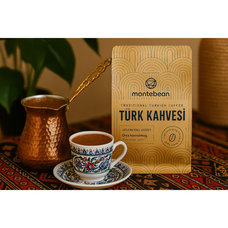 Montebean Medium Roast Traditional Turkish Coffee - MALLTURK