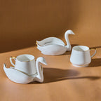 Karaca Swan Porcelain Turkish Coffee Cup Set for 2, 70 ml