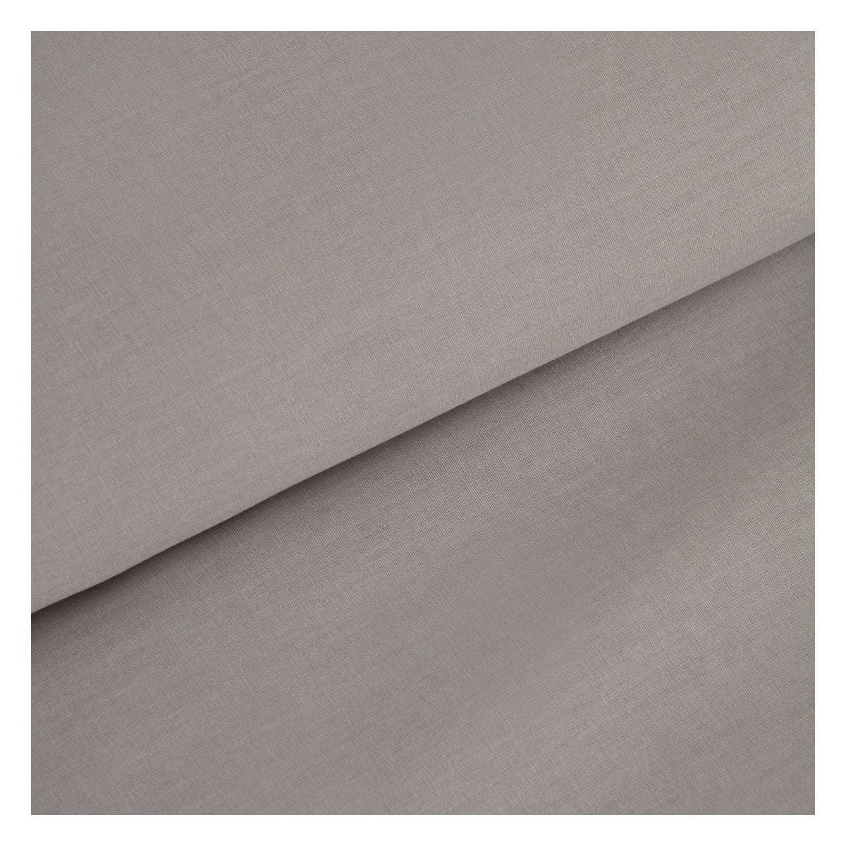 Karaca Home Pure Ruffle %100 Cotton Double Ruffled Duvet Cover Set Light Gray - MALLTURK