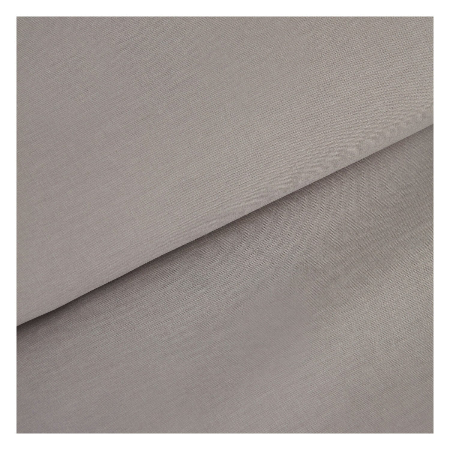 Karaca Home Pure Ruffle %100 Cotton Double Ruffled Duvet Cover Set Light Gray - MALLTURK