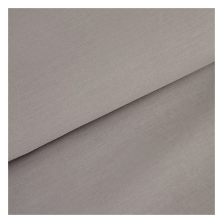 Karaca Home Pure Ruffle %100 Cotton Double Ruffled Duvet Cover Set Light Gray - MALLTURK