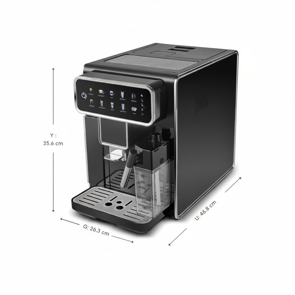 Karaca Coffeemaestro Fully Automatic Espresso Machine, 1500 W, Espresso & Lungo - MALLTURK