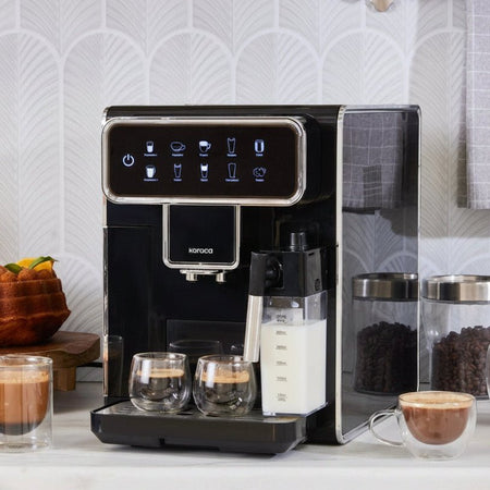 Karaca Coffeemaestro Fully Automatic Espresso Machine, 1500 W, Espresso & Lungo - MALLTURK