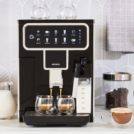 Karaca Coffeemaestro Fully Automatic Espresso Machine, 1500 W, Espresso & Lungo - MALLTURK