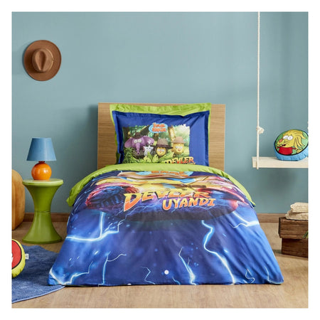 Karaca Home X King Shakir The Giants Awakened Single Duvet Cover Set - MALLTURK