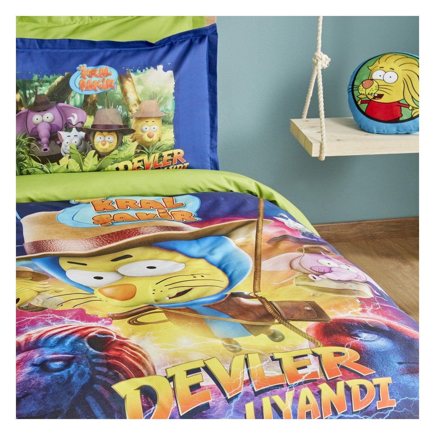 Karaca Home X King Shakir The Giants Awakened Single Duvet Cover Set - MALLTURK