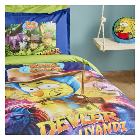 Karaca Home X King Shakir The Giants Awakened Single Duvet Cover Set - MALLTURK
