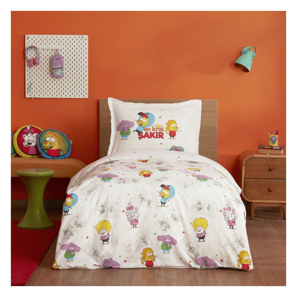 Karaca Home X King Shakir The King Shakir Single Duvet Cover Set - MALLTURK