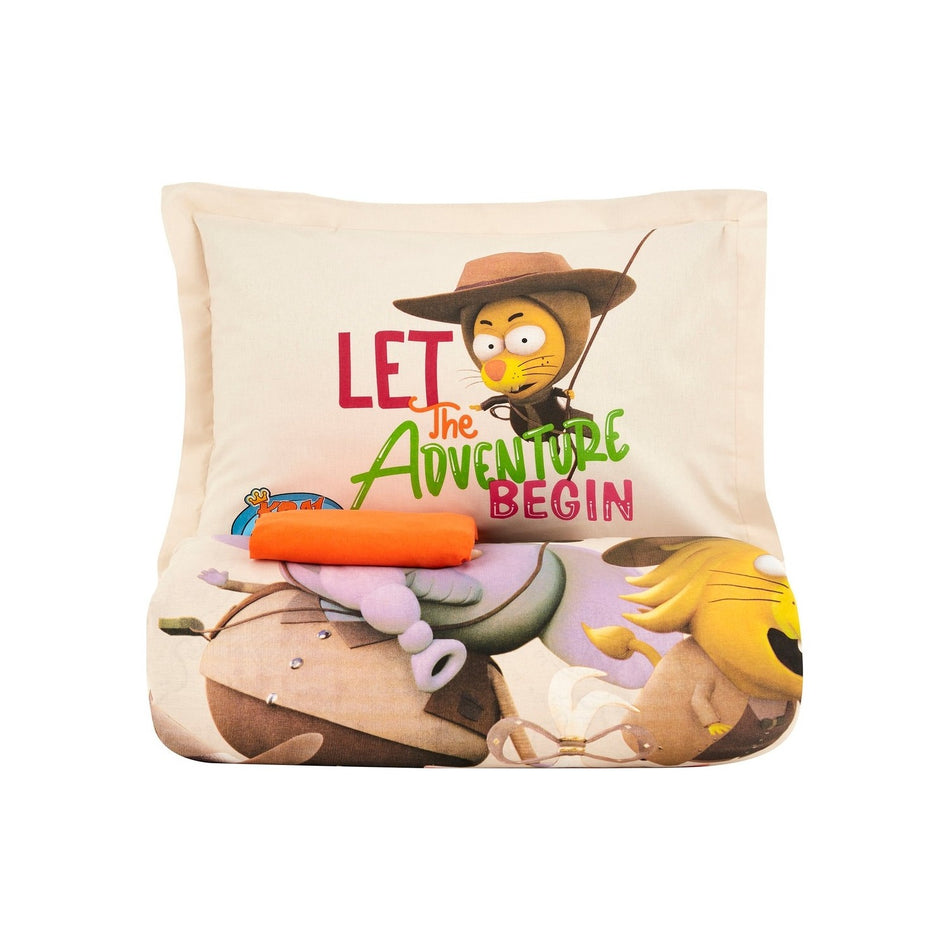Karaca Home X King sakir Adventure Begins Single Duvet Cover Set - MALLTURK