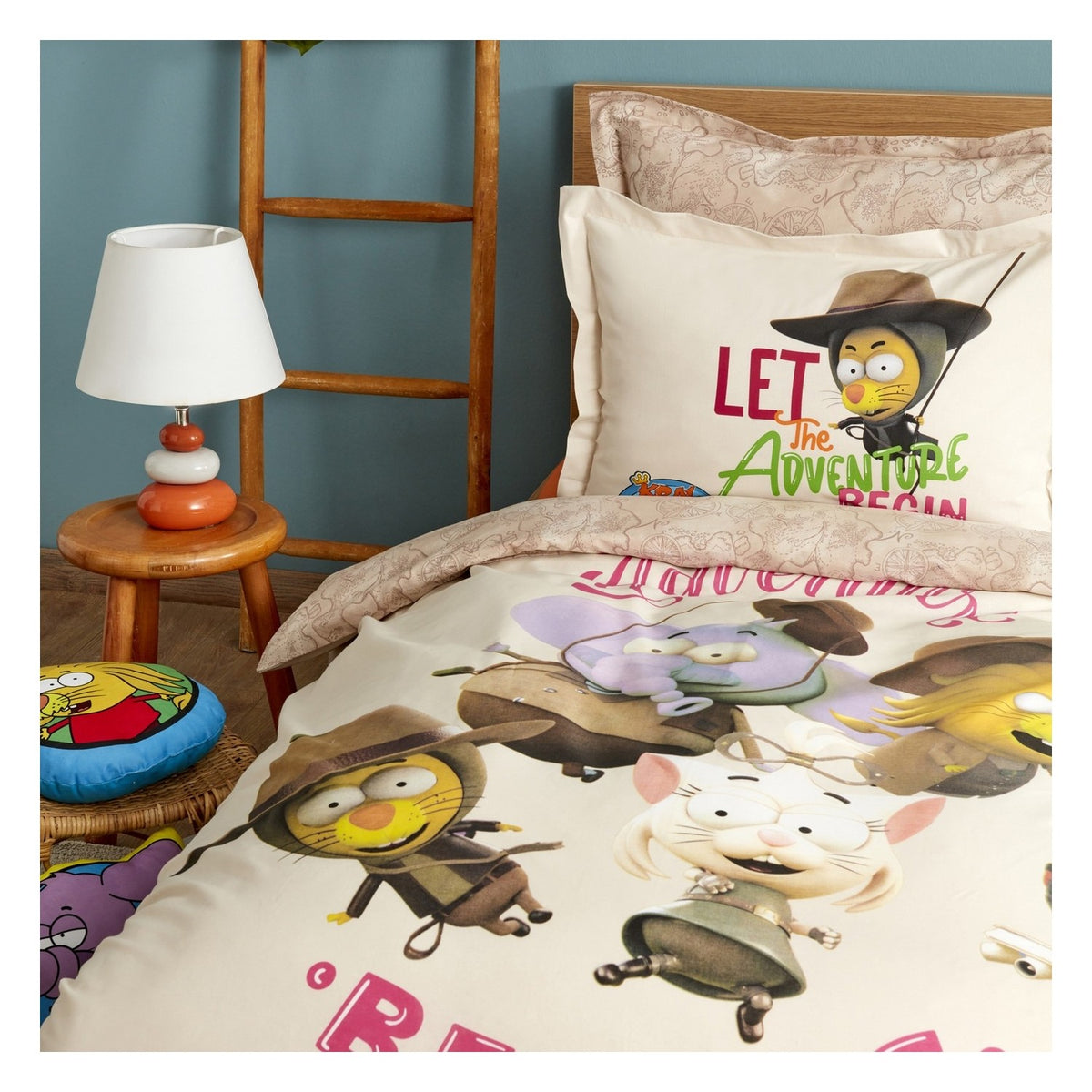 Karaca Home X King sakir Adventure Begins Single Duvet Cover Set - MALLTURK
