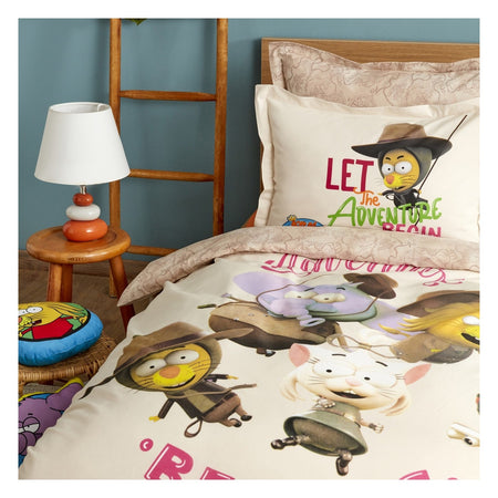Karaca Home X King sakir Adventure Begins Single Duvet Cover Set - MALLTURK