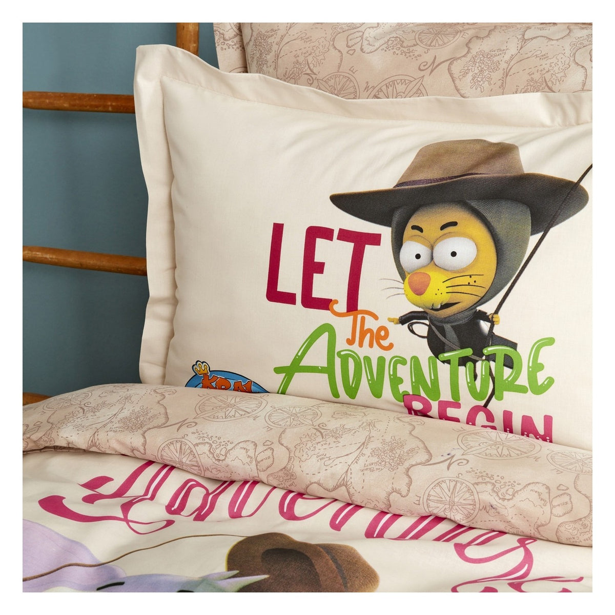 Karaca Home X King sakir Adventure Begins Single Duvet Cover Set - MALLTURK
