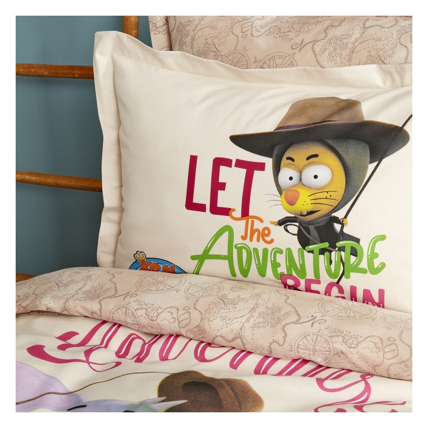 Karaca Home X King sakir Adventure Begins Single Duvet Cover Set - MALLTURK