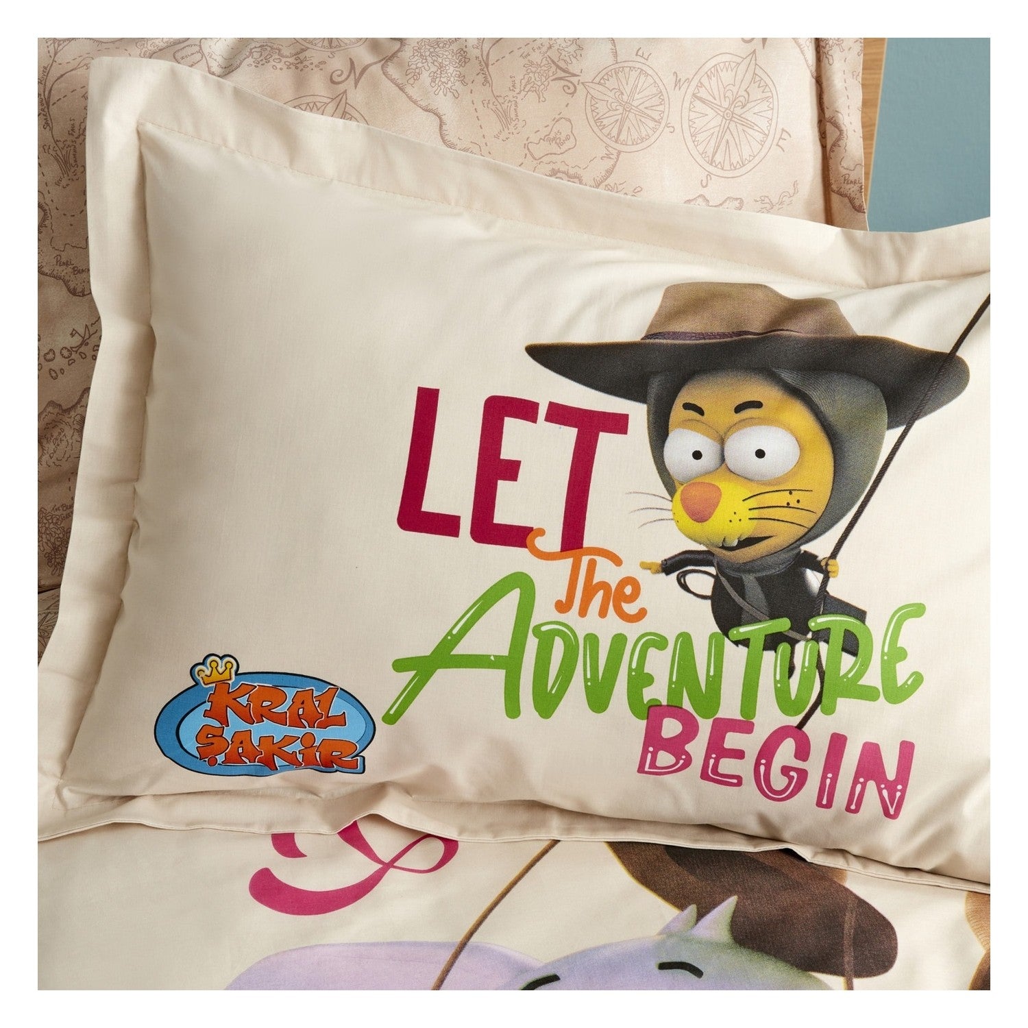 Karaca Home X King sakir Adventure Begins Single Duvet Cover Set - MALLTURK