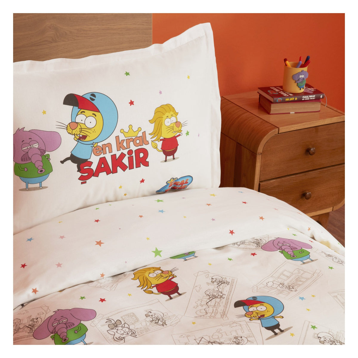 Karaca Home X King Shakir The King Shakir Single Duvet Cover Set - MALLTURK