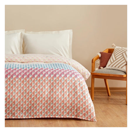 Karaca Home Dace 100% Cotton Double Single Quilted Blanket Multicolor PP - MALLTURK