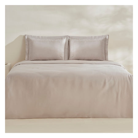 Karaca Home Felves %100 Cotton Double Duvet Cover Set Light Gray - MALLTURK