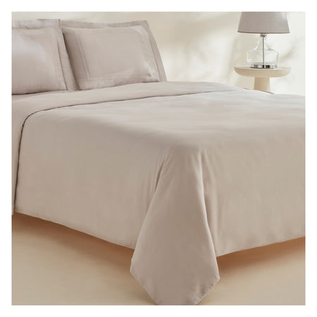 Karaca Home Felves %100 Cotton Double Duvet Cover Set Light Gray - MALLTURK