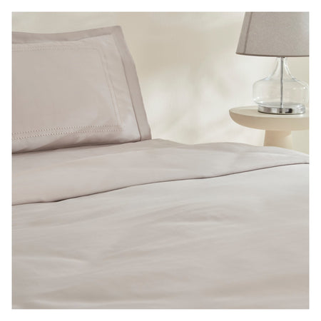 Karaca Home Felves %100 Cotton Double Duvet Cover Set Light Gray - MALLTURK
