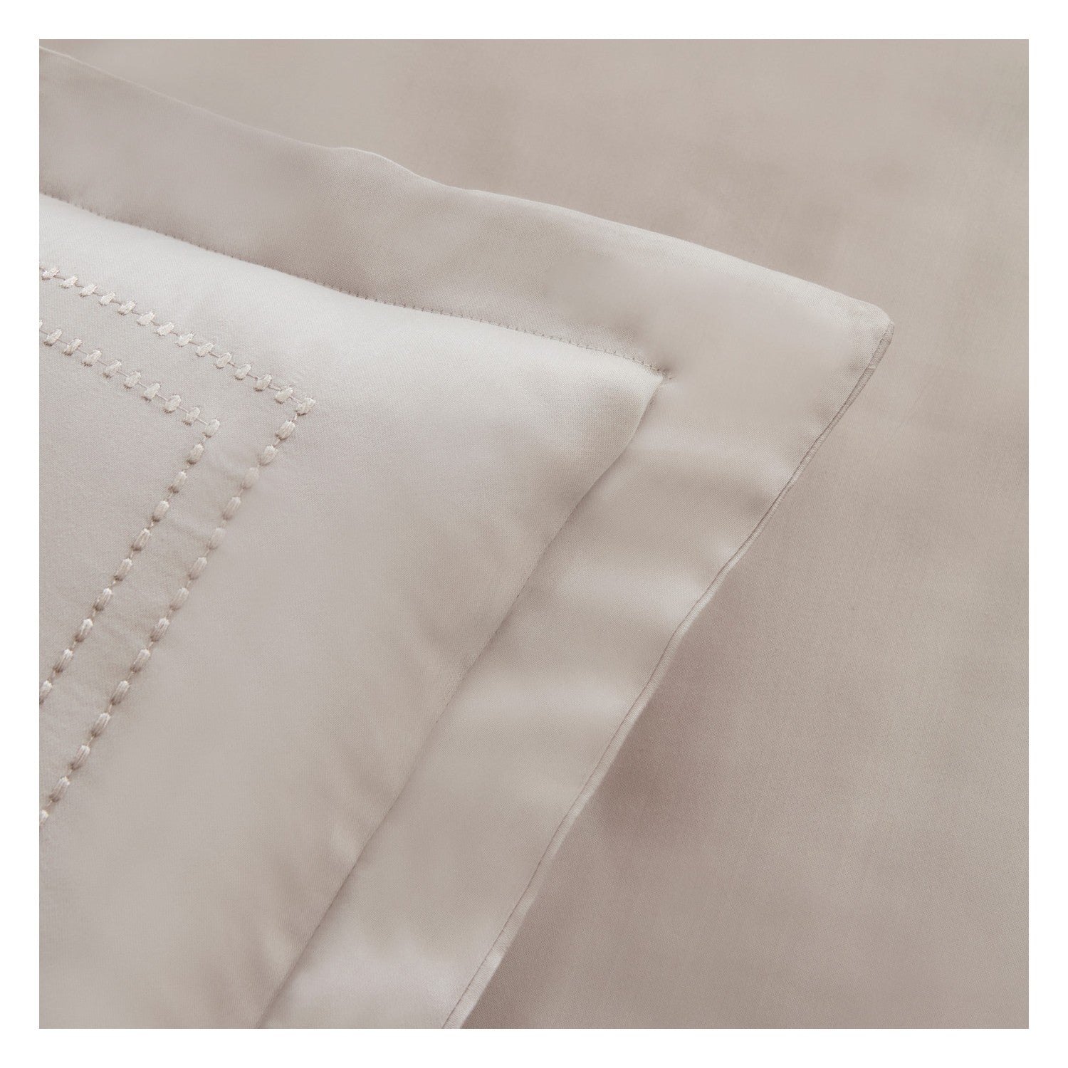 Karaca Home Felves %100 Cotton Double Duvet Cover Set Light Gray - MALLTURK
