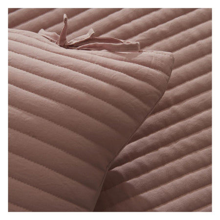 Karaca Home Elie Double Bedspread Set Powder Pink - MALLTURK