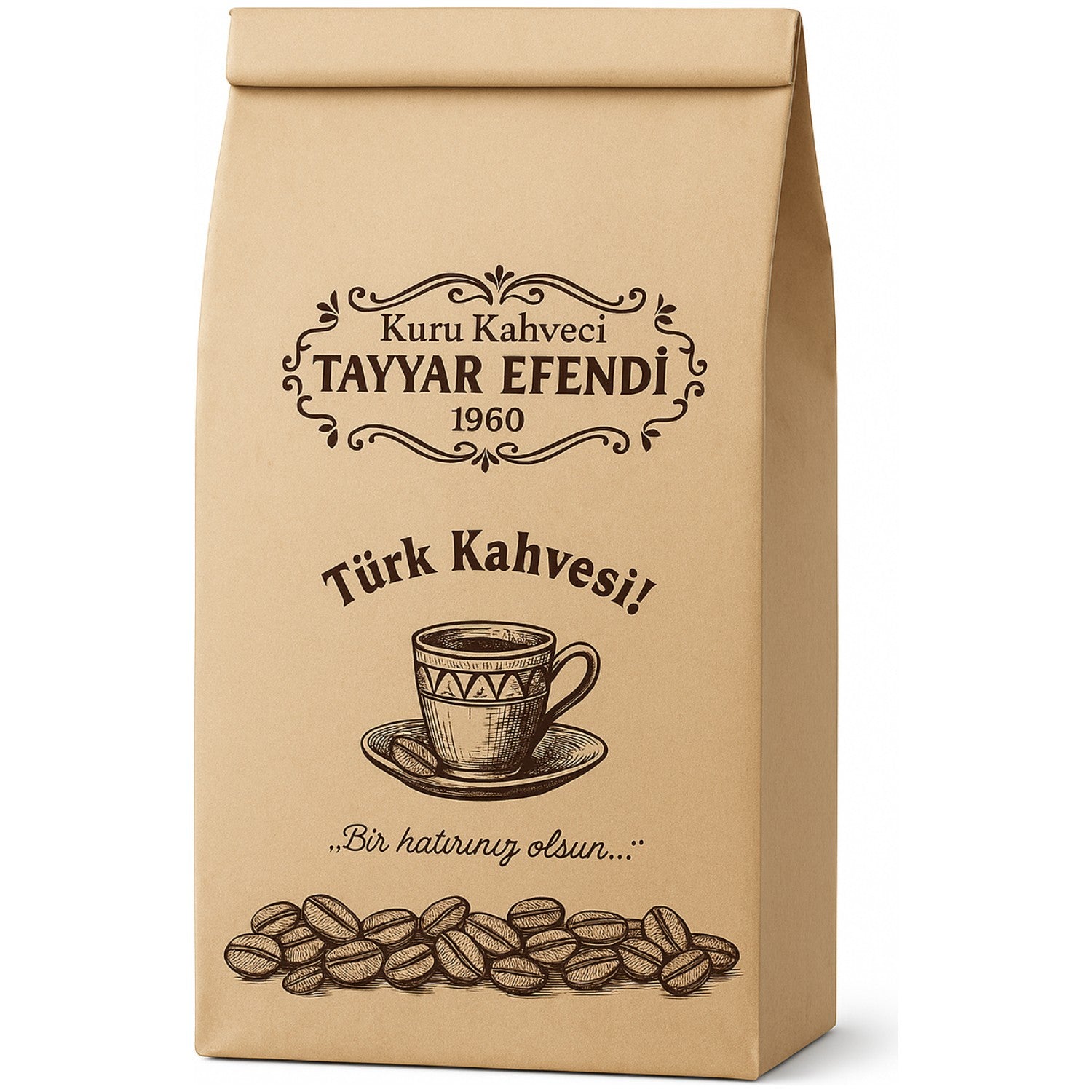 Tayyar Efendi Kuru Kahveci Turkish Coffee 250 gr - MALLTURK