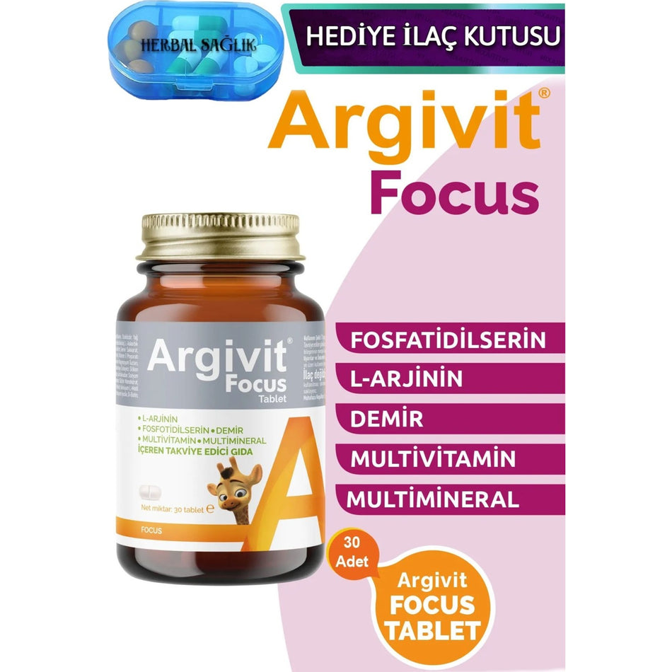 Argivit Focus Tablet 30 Tablet - MALLTURK