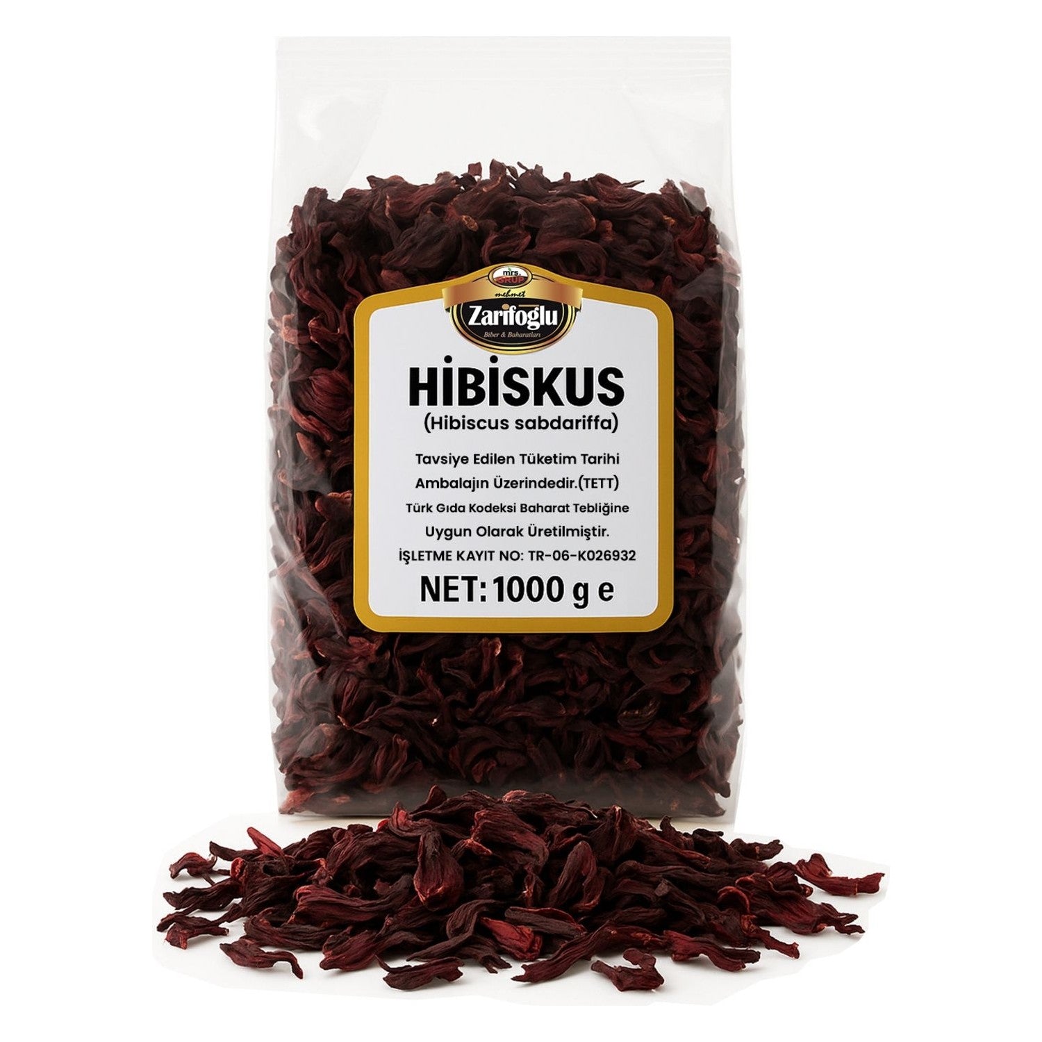 Zarifoglu hibiscus 1 kg - MALLTURK
