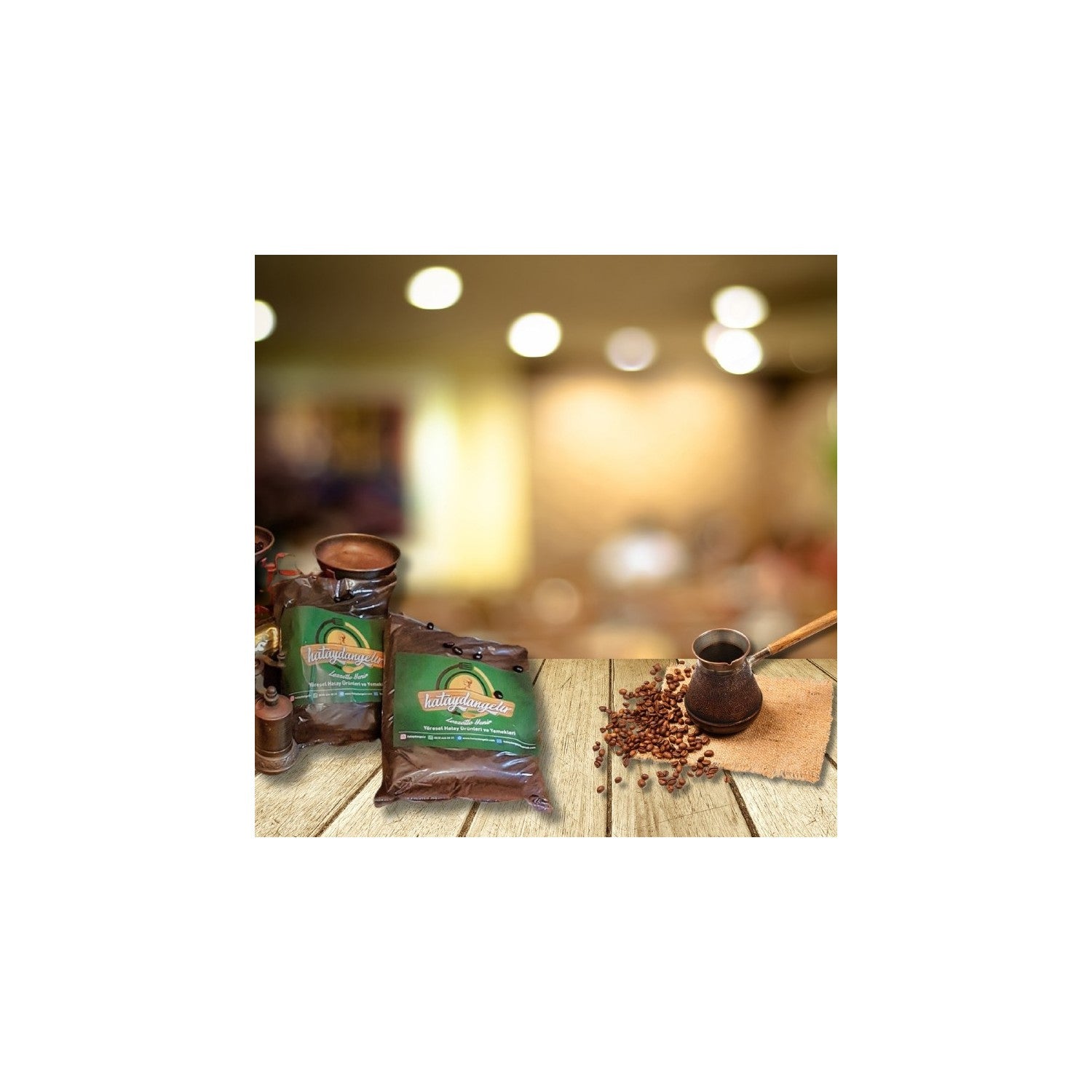 Hataydangelir Hatay Double Roasted Turkish Coffee 250GR - MALLTURK