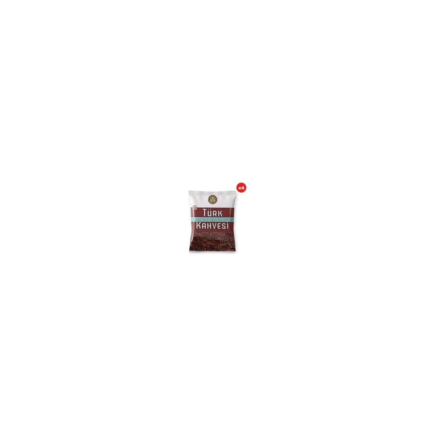 Coffee World Medium Roast Turkish Coffee 400 gr - Originating from Turkiye, Flavored with Spices and Fruits - MALLTURK