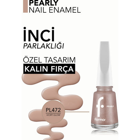 Flormar Pearly Nail Polish - MALLTURK